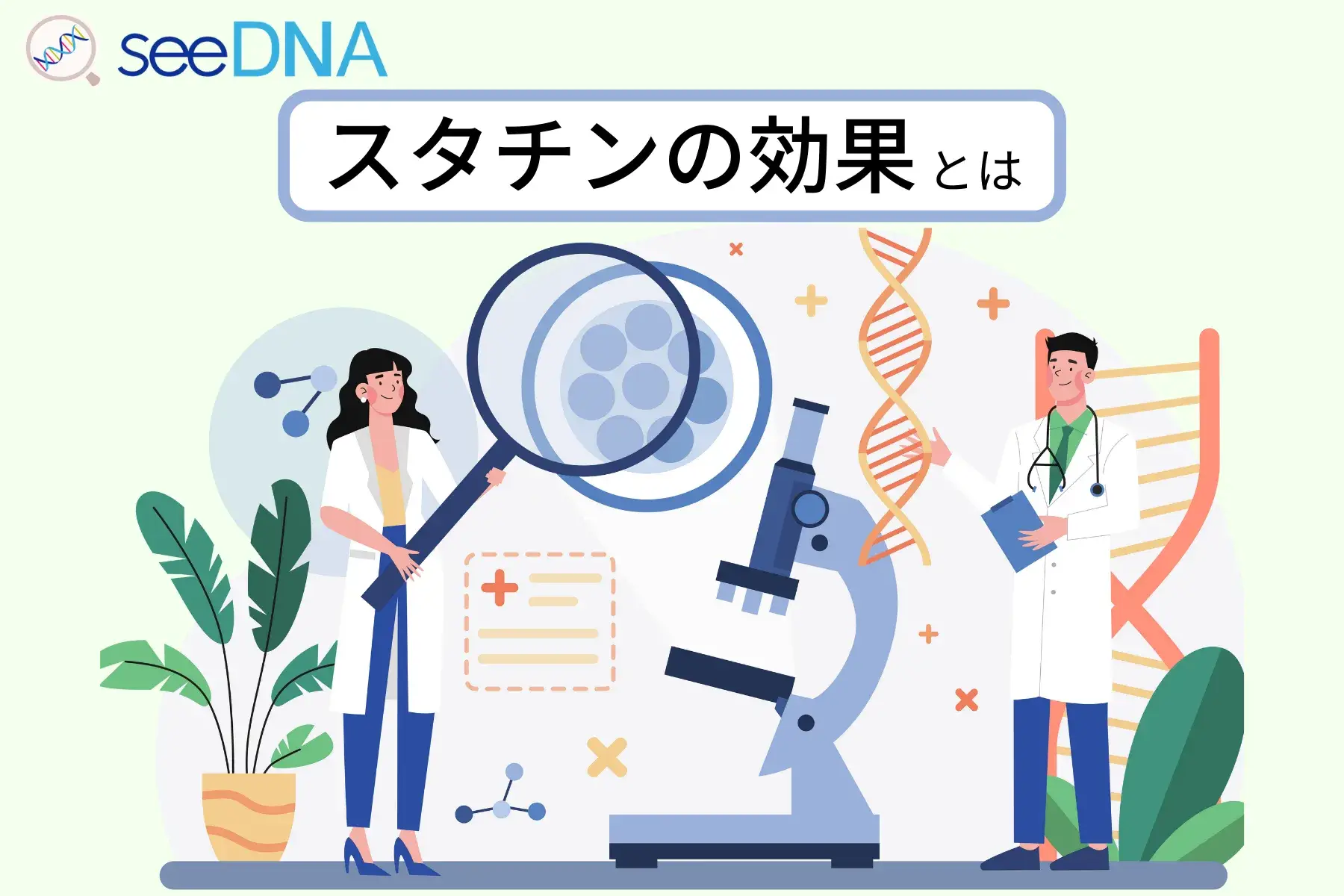 スタチンの効果のイメージ画像