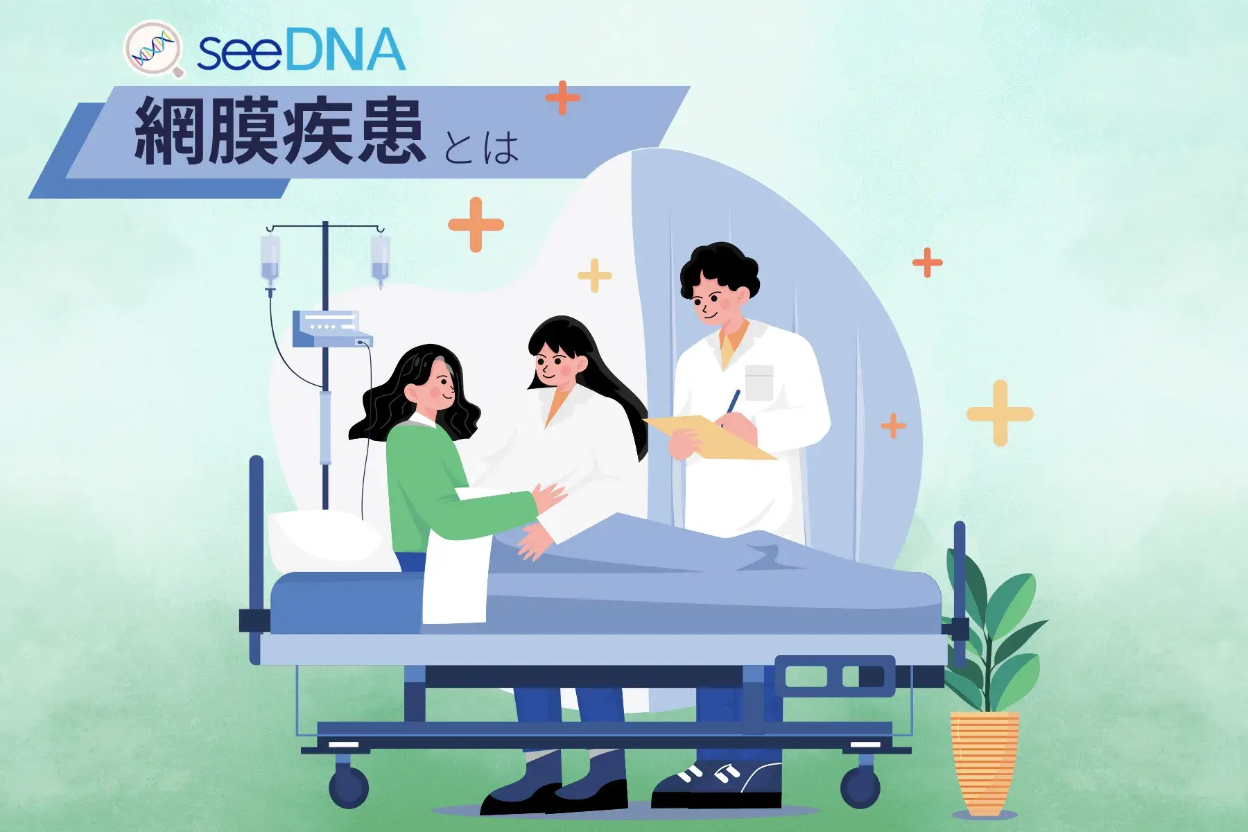 網膜疾患のイメージ画像