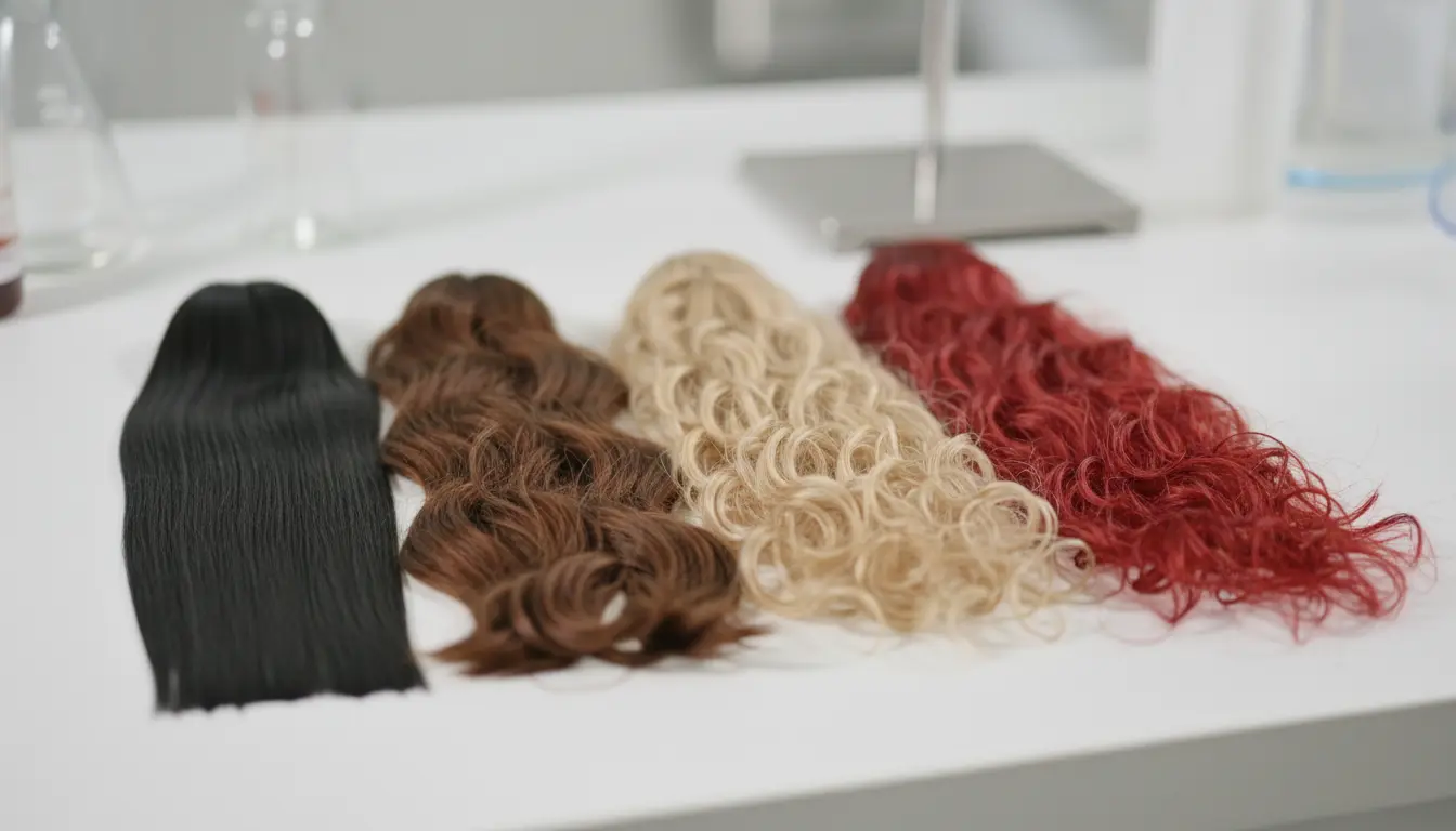 Why human hair color differs — the relationship between melanin pigment and genetics