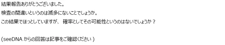 お客様からのメール